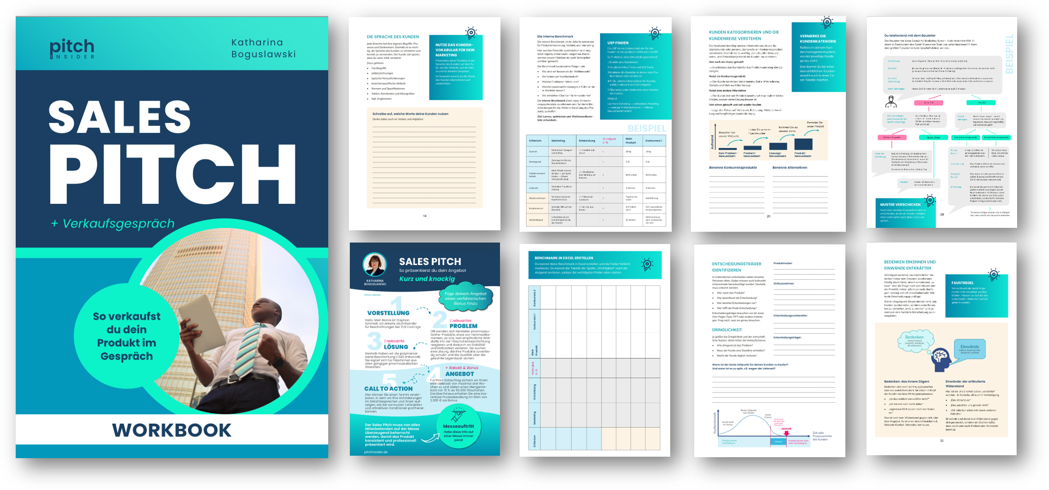 Sales Pitch_Blick ins Workbook